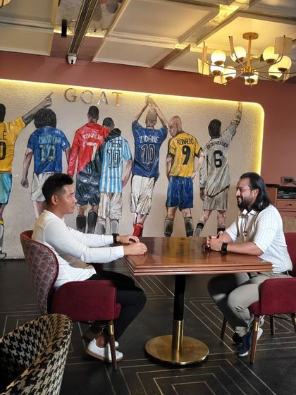 Podcast conversation with Nadong Bhutia